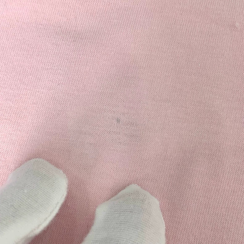 Pink Louis Vuitton Logo Cotton T-Shirt