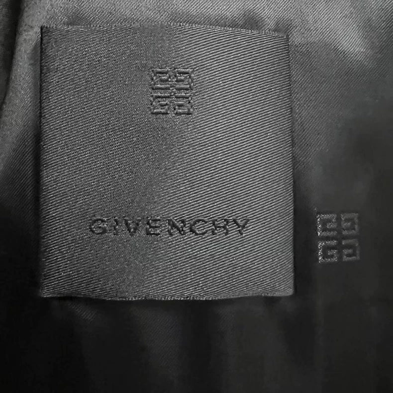 Givenchy Houndstooth Blazer With Lock Closure