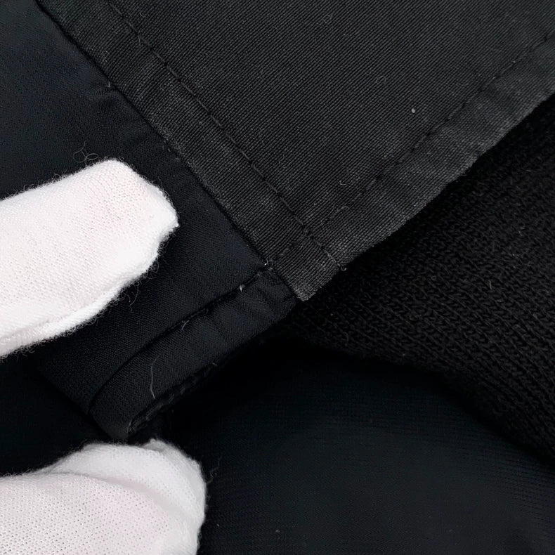 Canada Goose Black Hooded Down Jacket