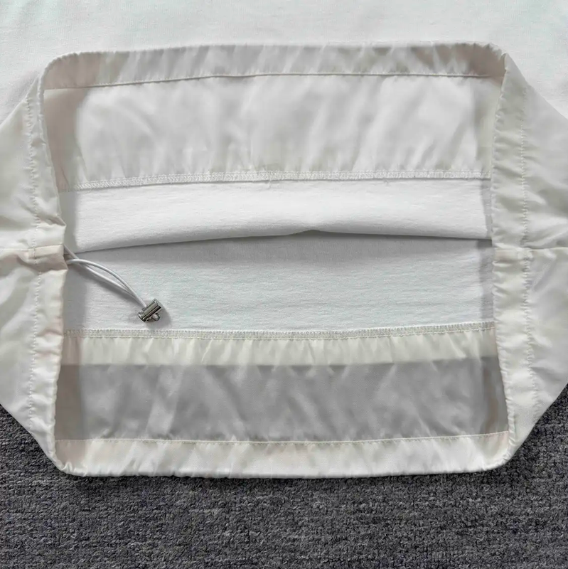 Prada White Cotton Men's T-Shirt in XL Size