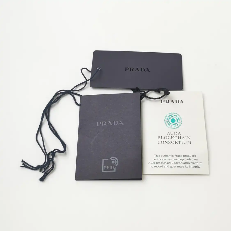 Prada Black Wool Logo Knit Pullover for Men