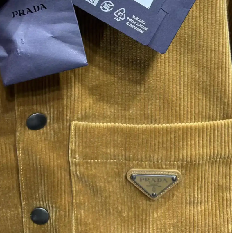 Prada Winter Ginger Color Men's Outerwear