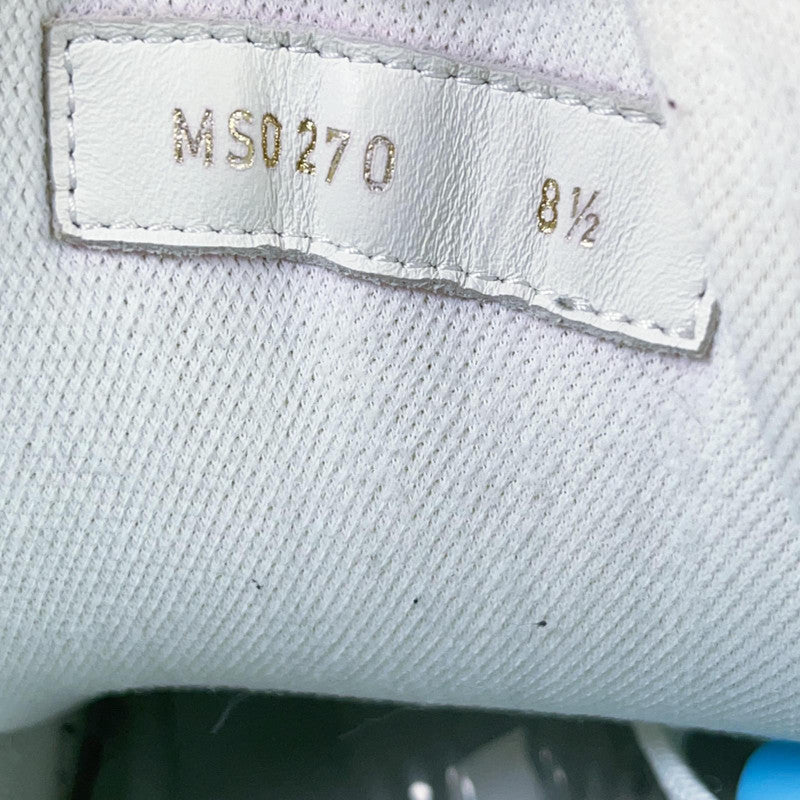 Louis Vuitton Blue Denim Low-Top Fashion Sneakers 0079