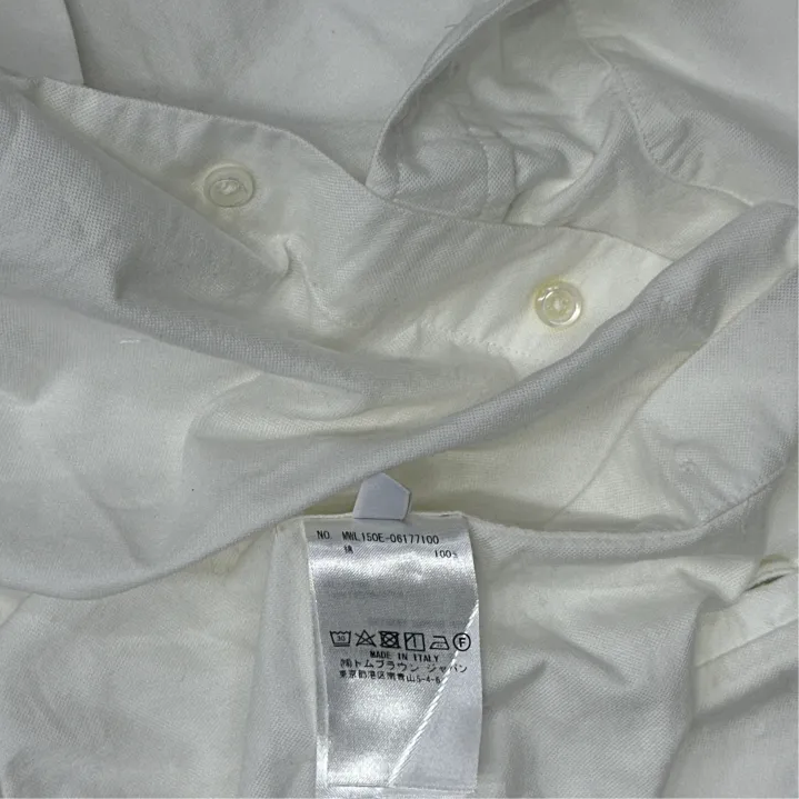 Thom Browne Striped Long Sleeve Button-Up Shirt