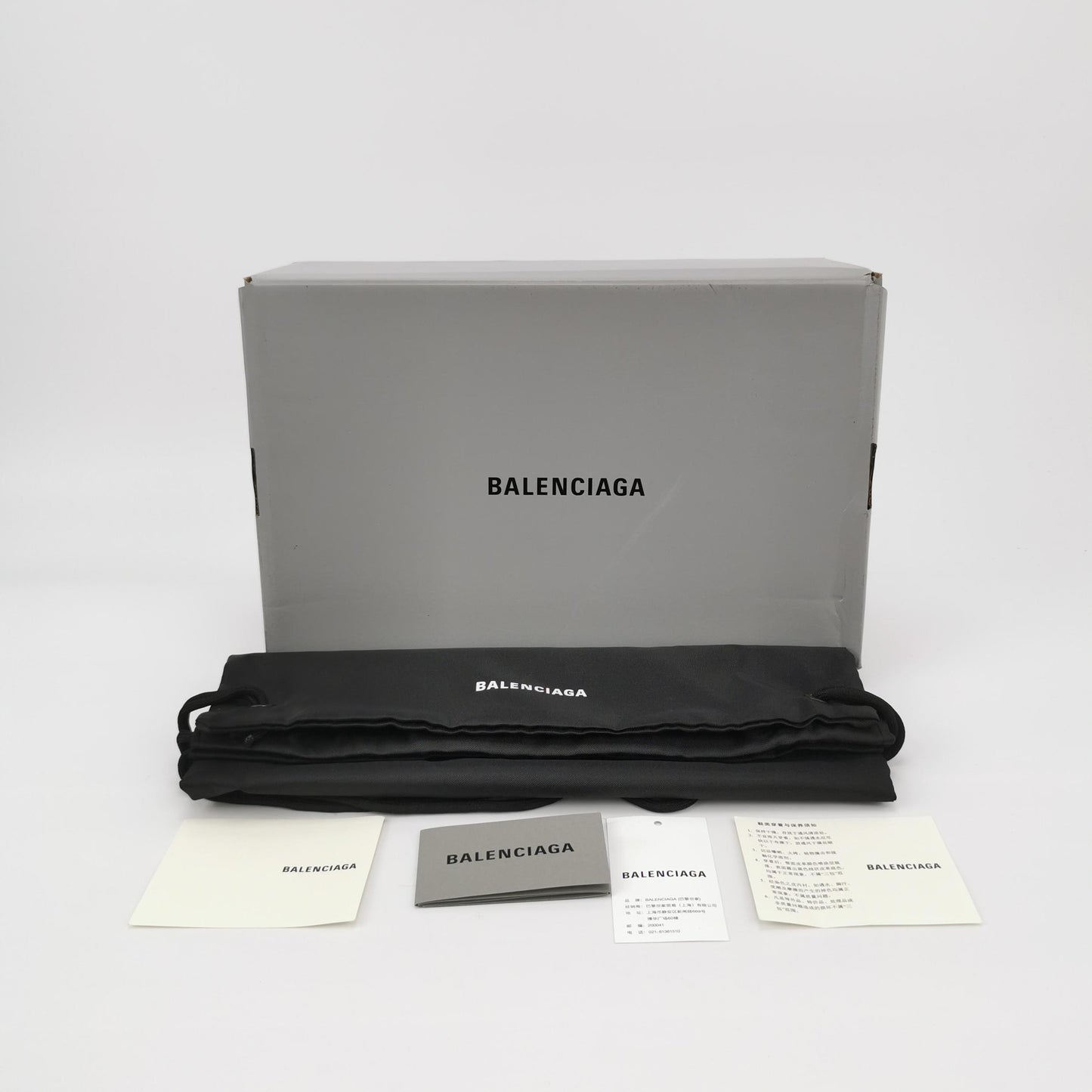 Balenciaga Distressed Canvas High-Top Casual Shoes 41