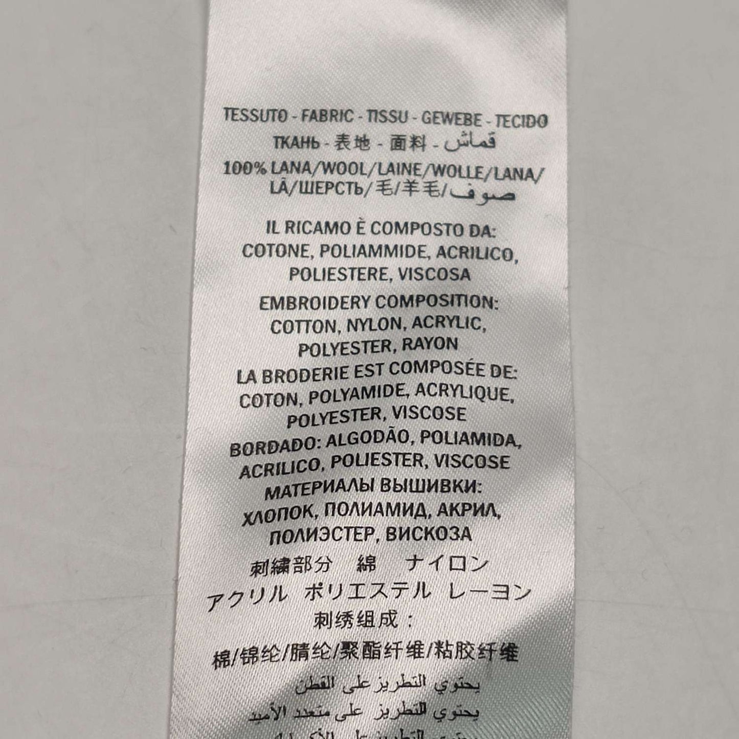 Gucci Wool Patterned Crewneck Sweater S