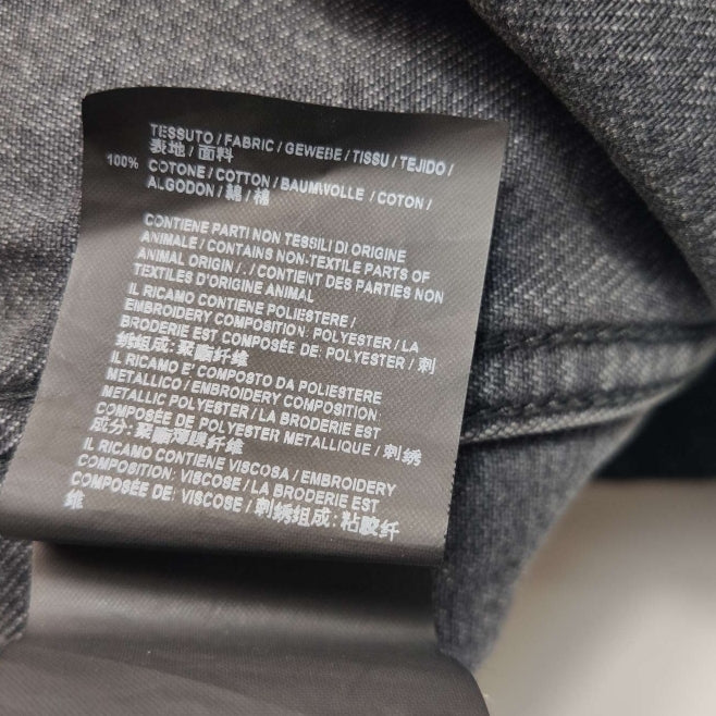 Balenciaga XL Single-Breasted Lapel Cotton Jacket