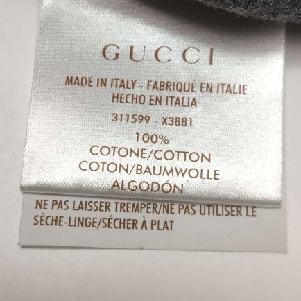 Gucci Cotton Crew Neck Graphic T-Shirt XXXL
