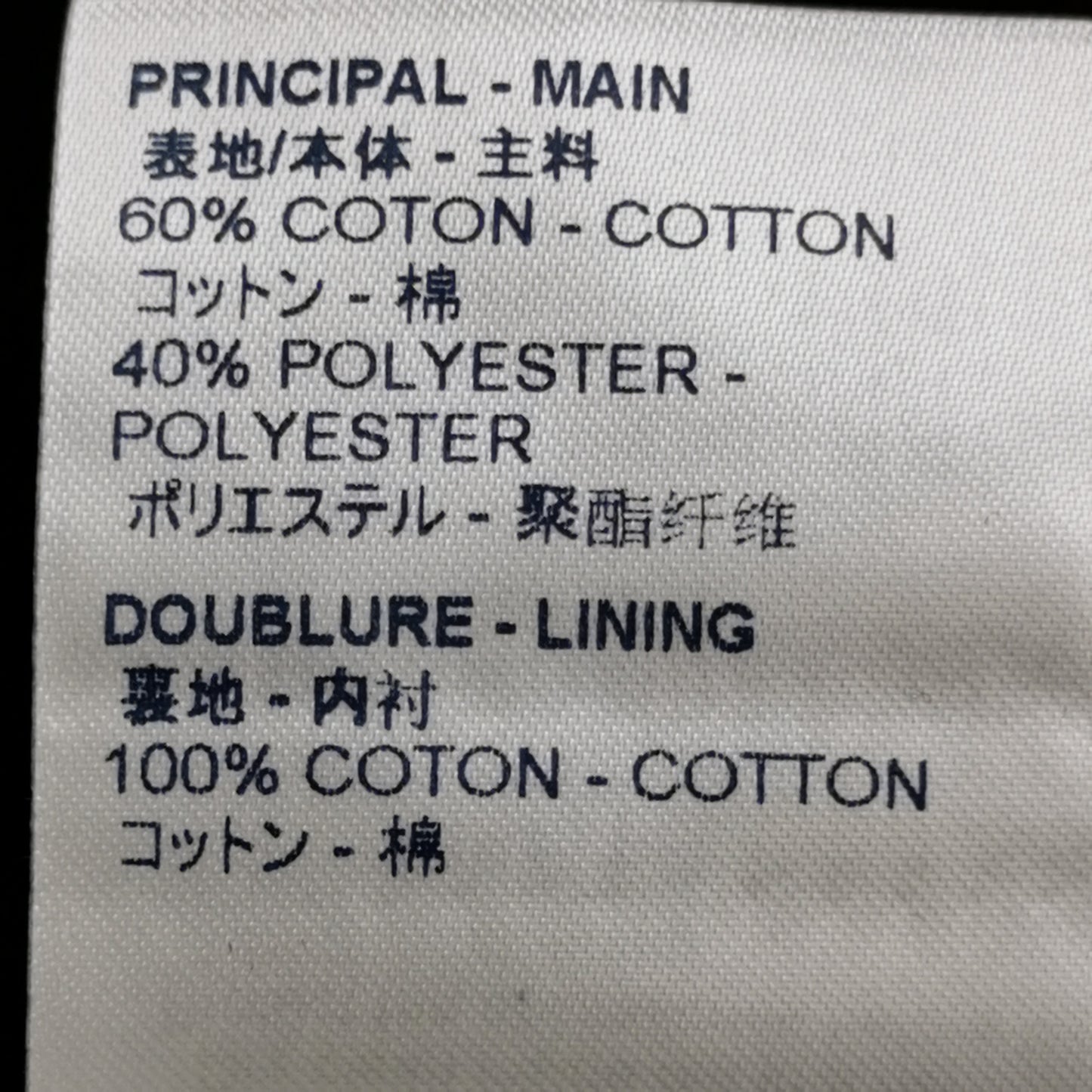 Louis Vuitton XXS Cotton Solid Collared Jacket