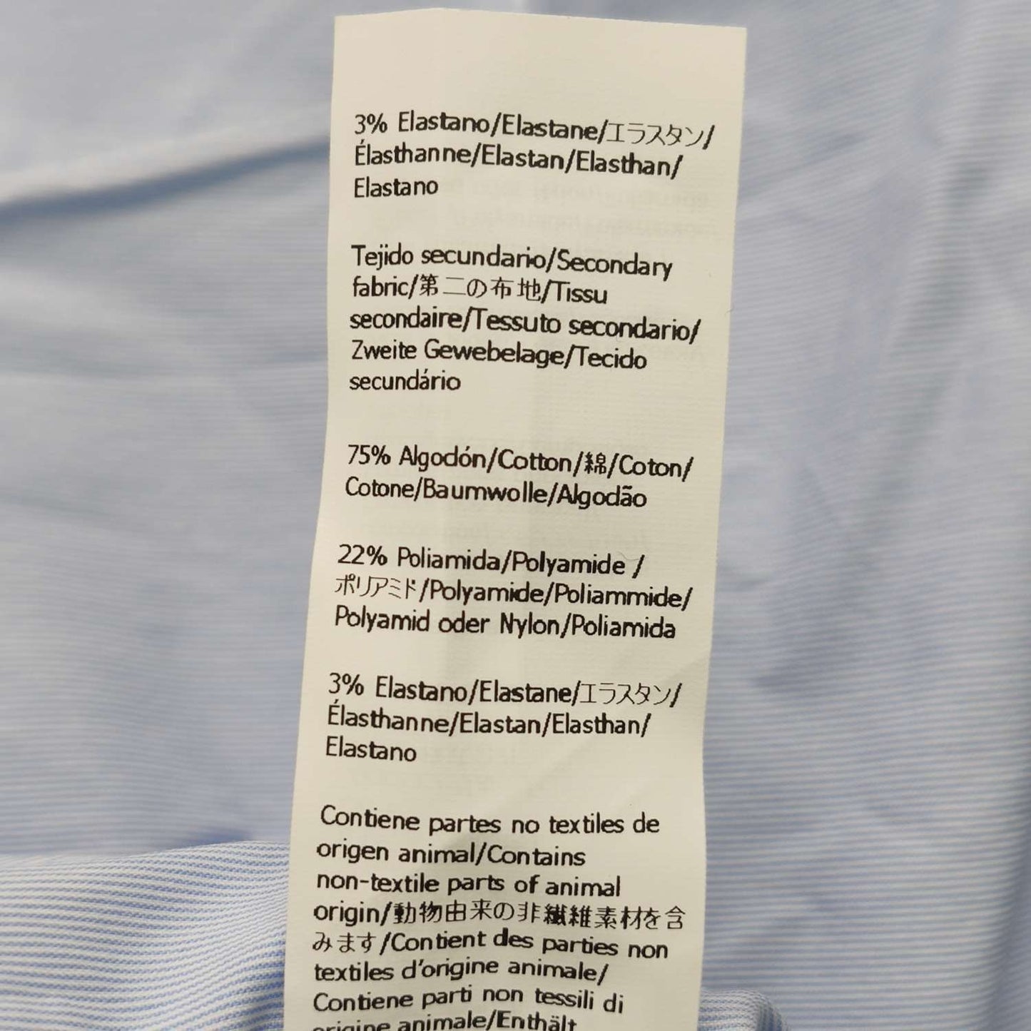 Loewe Cotton Color Block Collar Shirt M