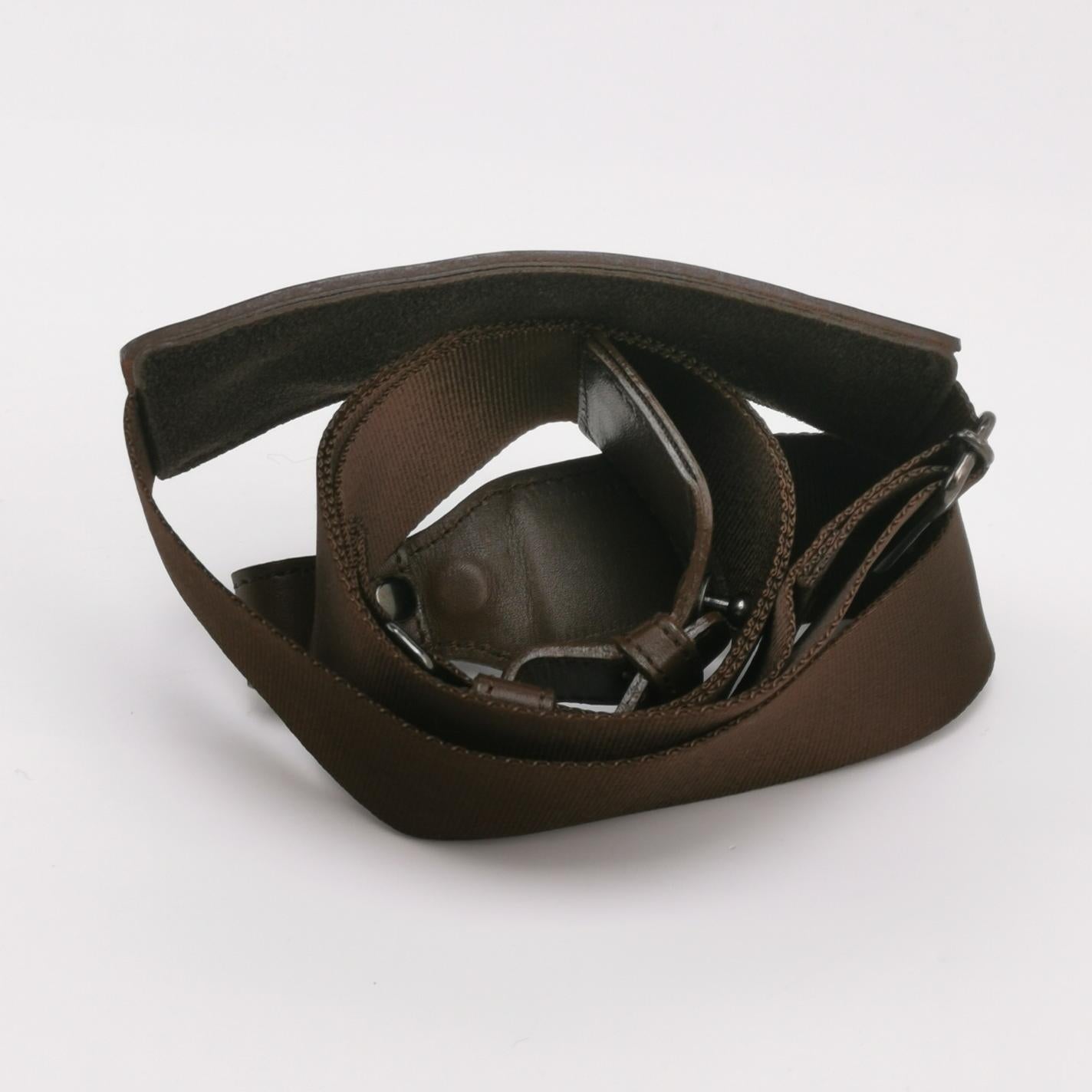 Balenciaga Double B Monogram Leather-Nylon Zip Tote