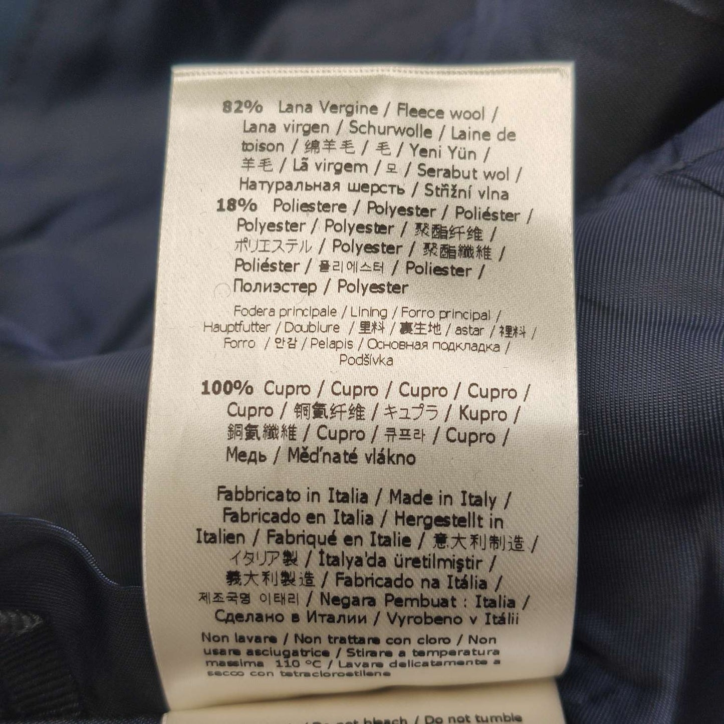 Navy Blue Tailored Blazer Size L