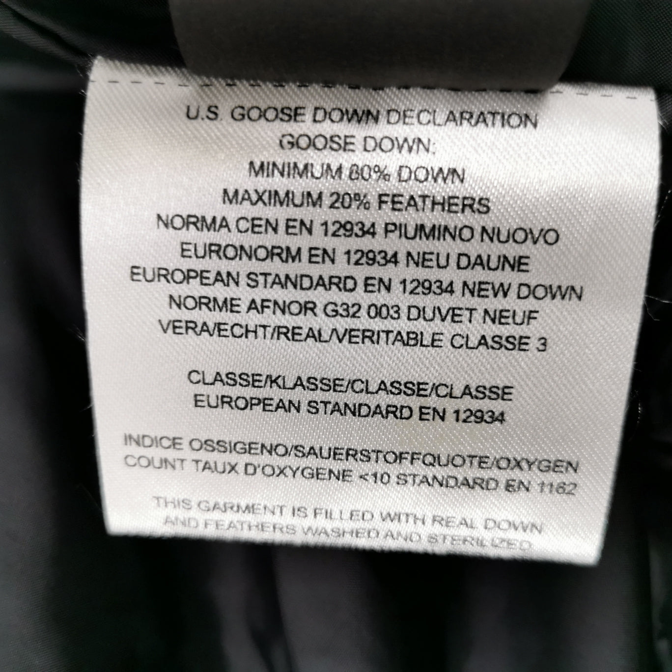 Saint Laurent Studded Black Down Jacket M