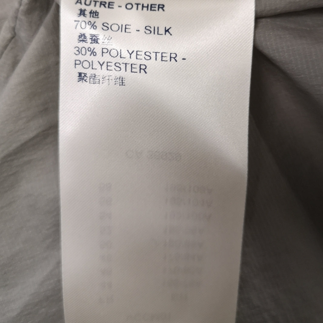 Louis Vuitton Monogram Organza Padded Coat L