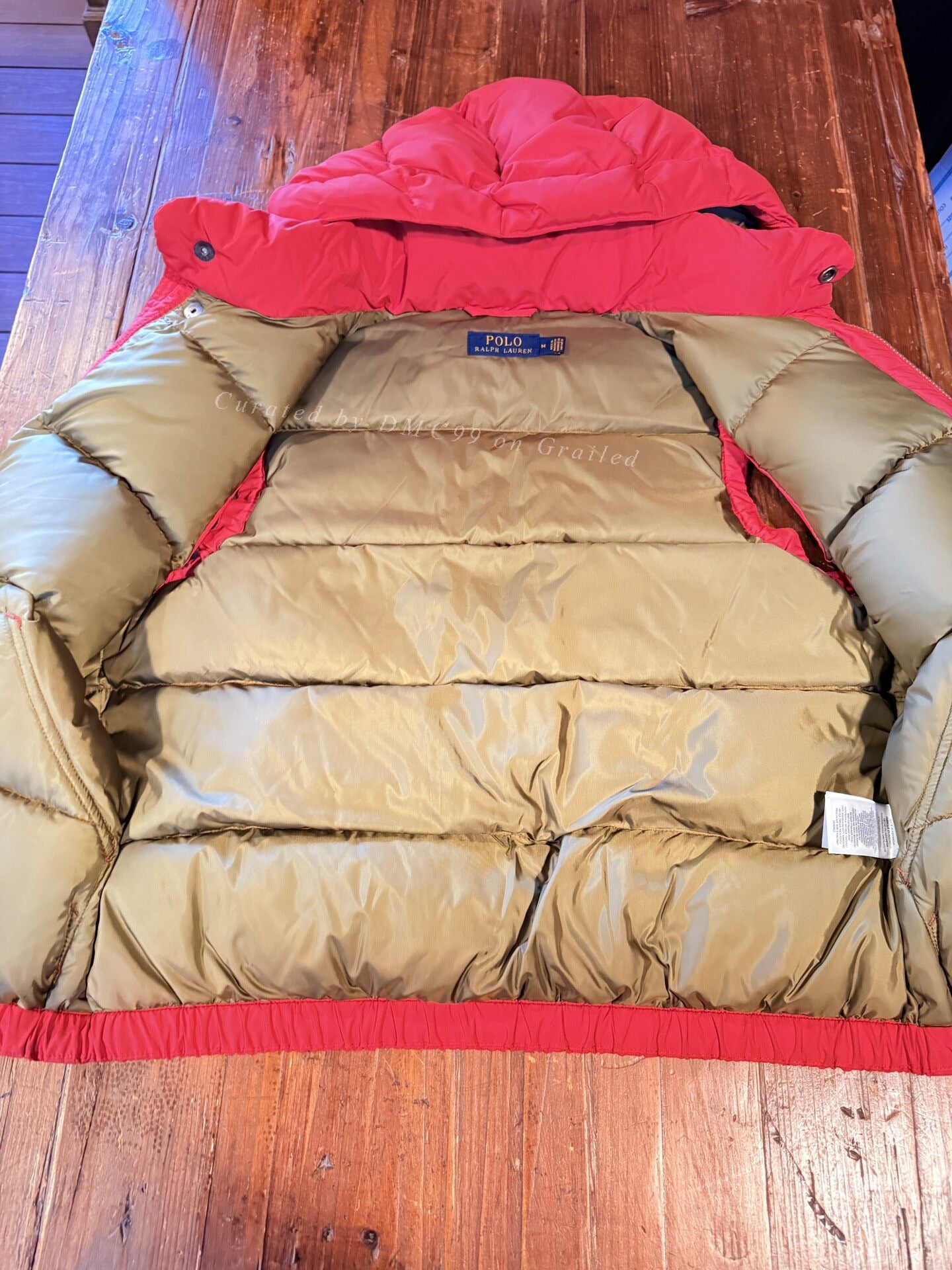 Polo Ralph Lauren Red Down Vest