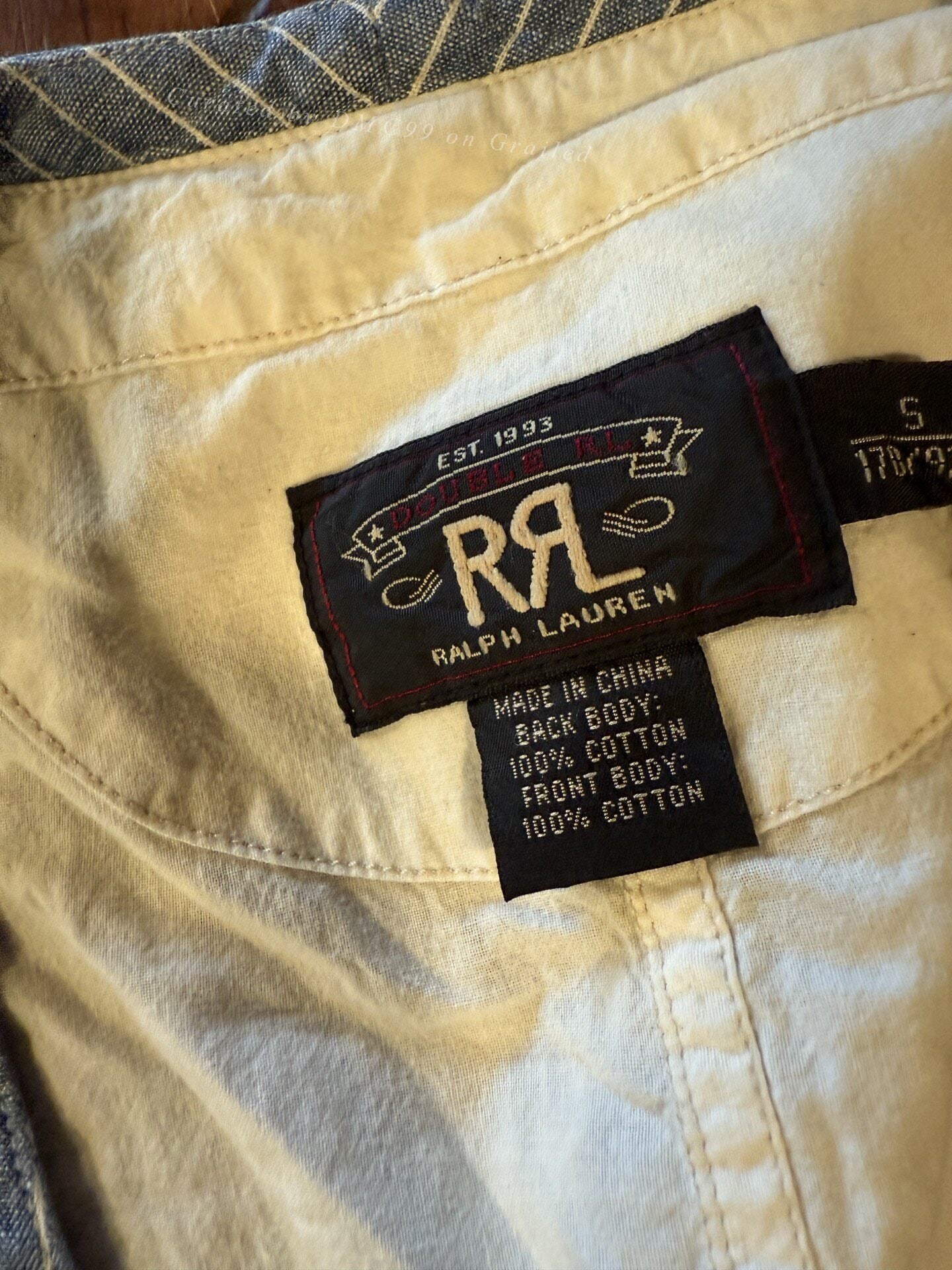 RRL Ralph Lauren Striped Vest
