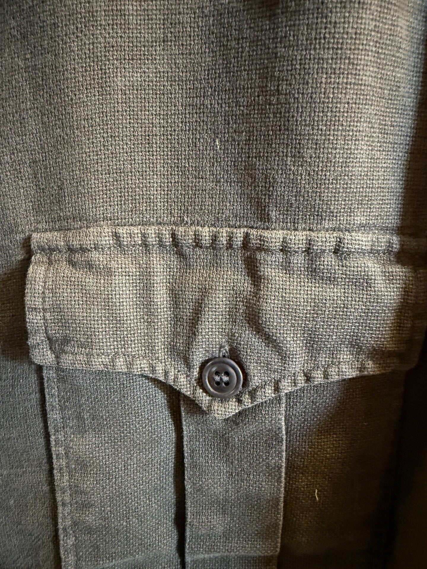 RRL Military Green Work Shirt