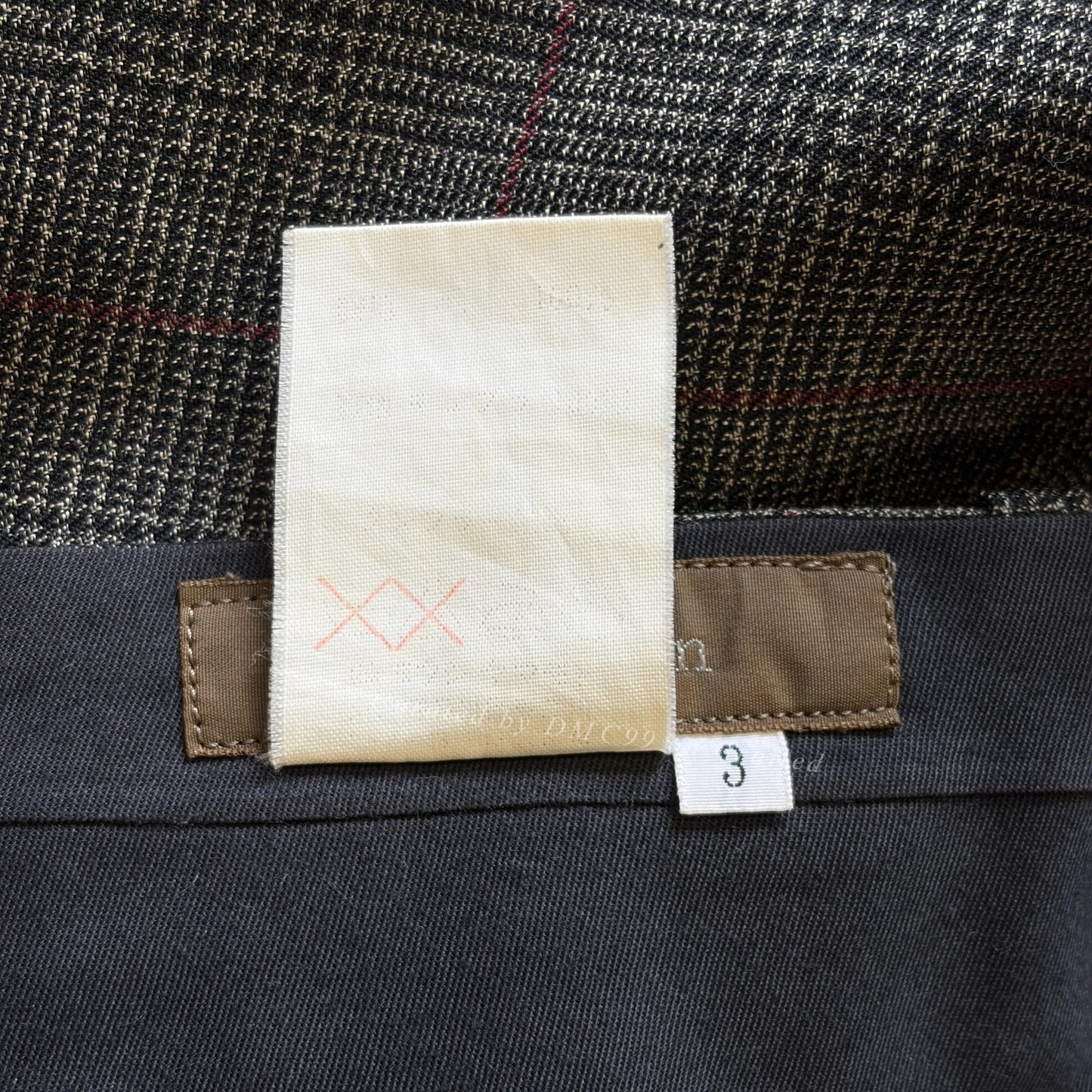 Yohji Yamamoto 00s Prince of Wales Trousers