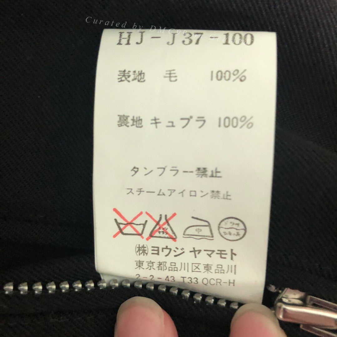 Yohji Yamamoto 2004AW Collar Zip Blazer