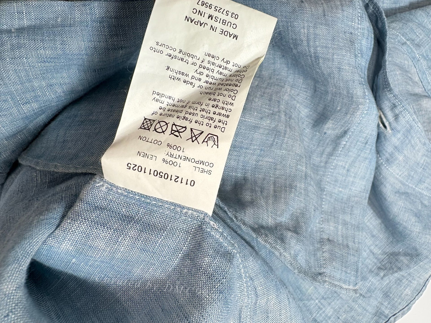 VISVIM Linen Washed Shirt