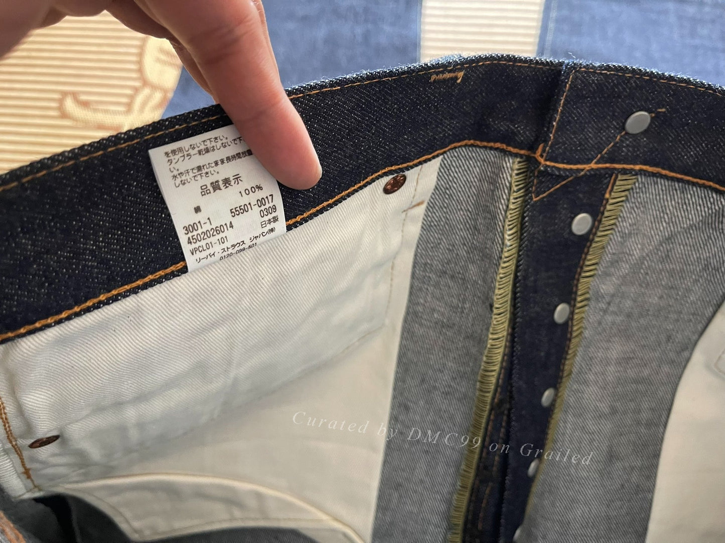 Levi's LVC 501xx 1955 W38 Jeans
