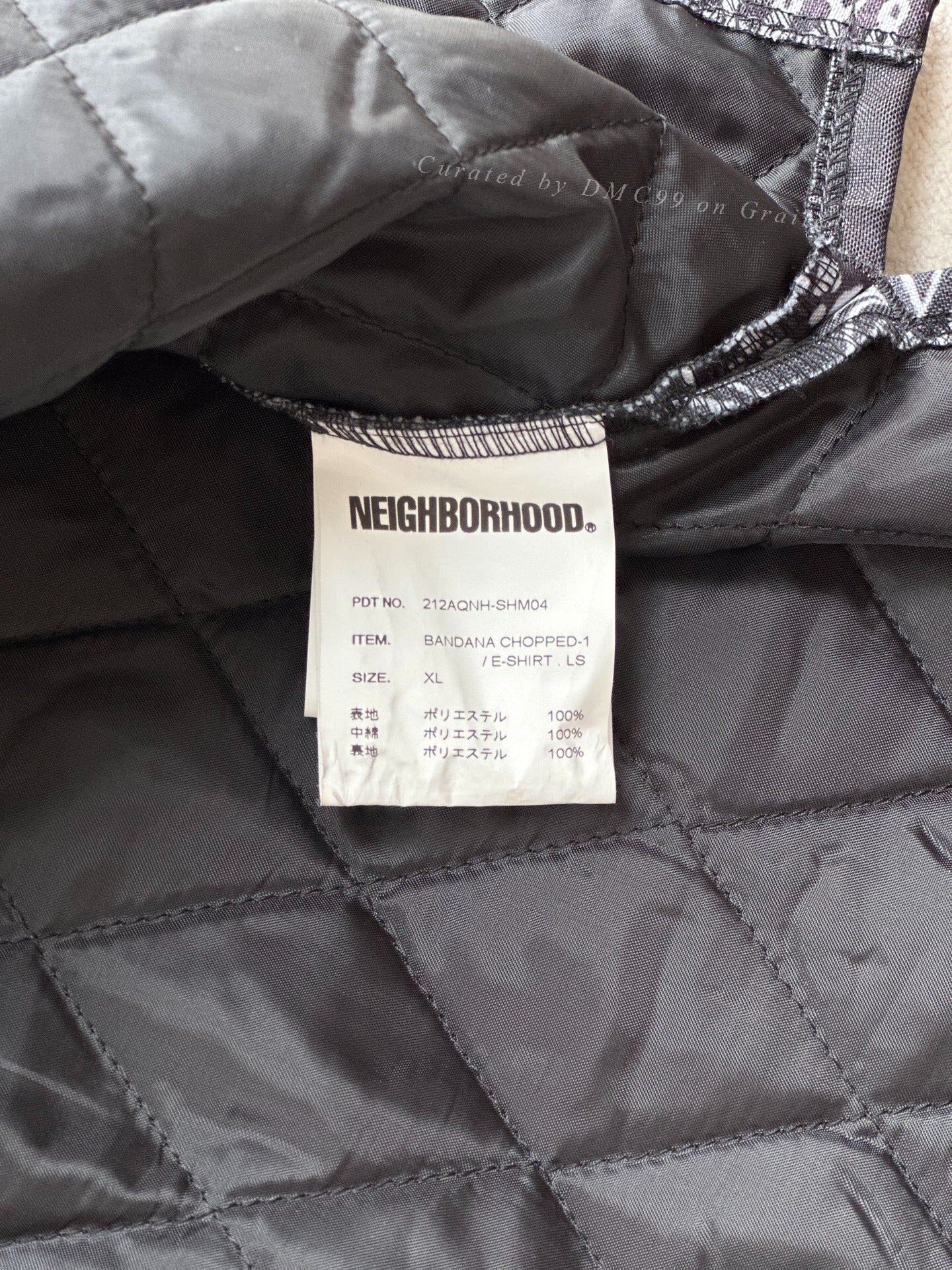 NEIGHBORHOOD Bandana Chopped Cotton Jacket