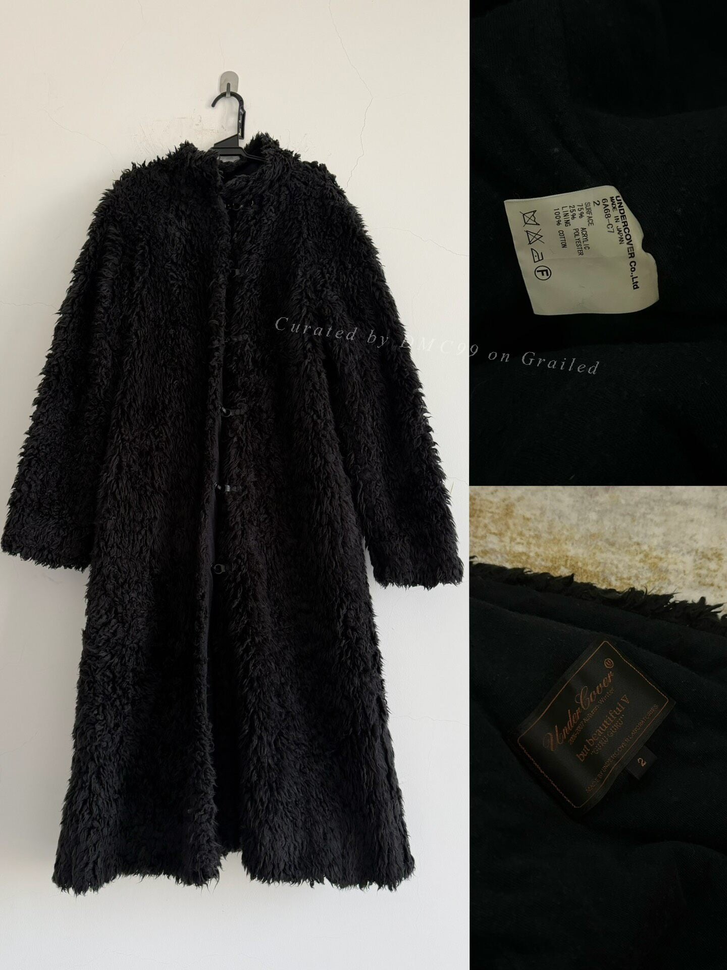 Undercover 2006 Guruguru Fur Coat