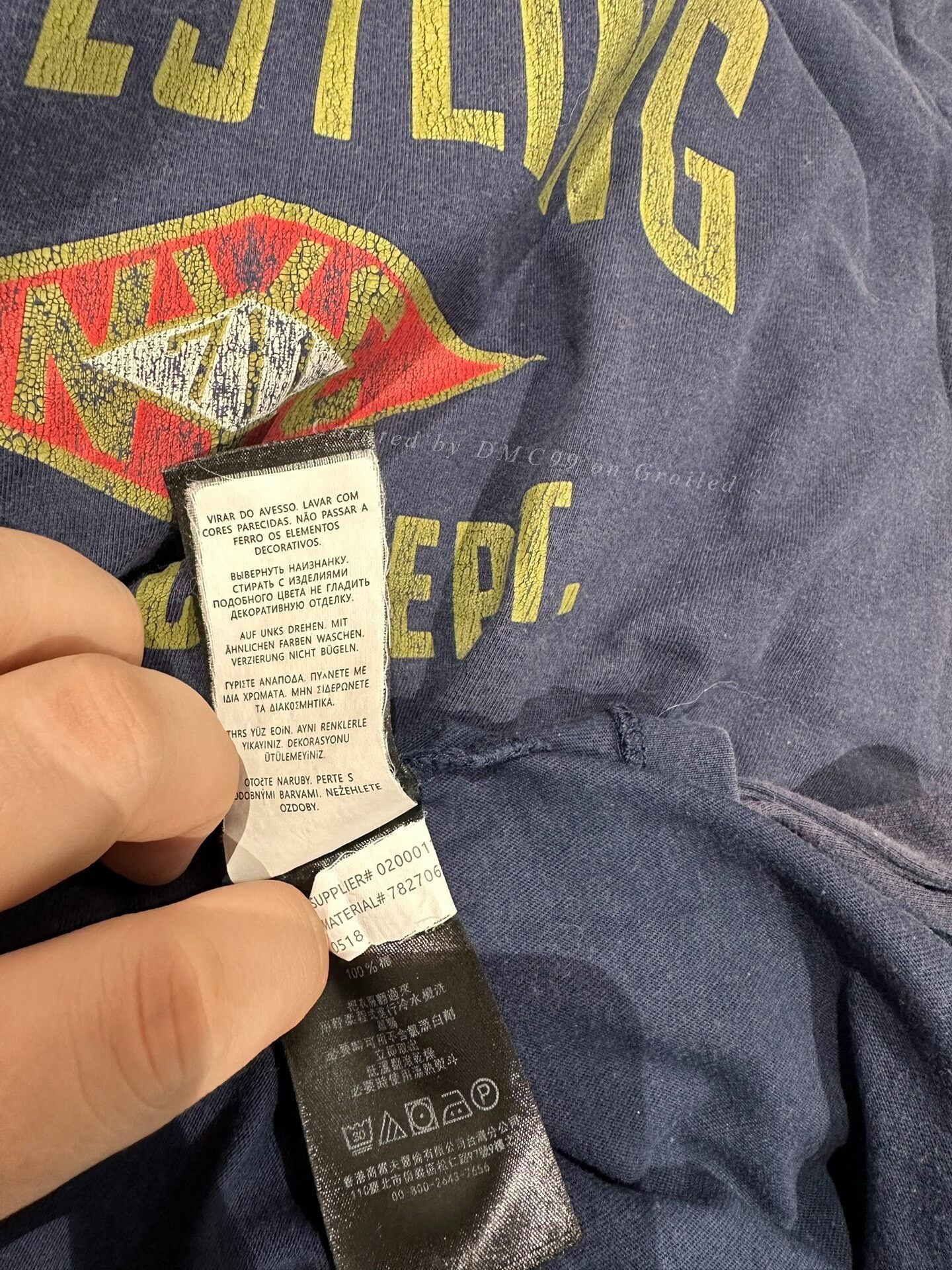 RRL Vintage Wrestling Theme Short Sleeve