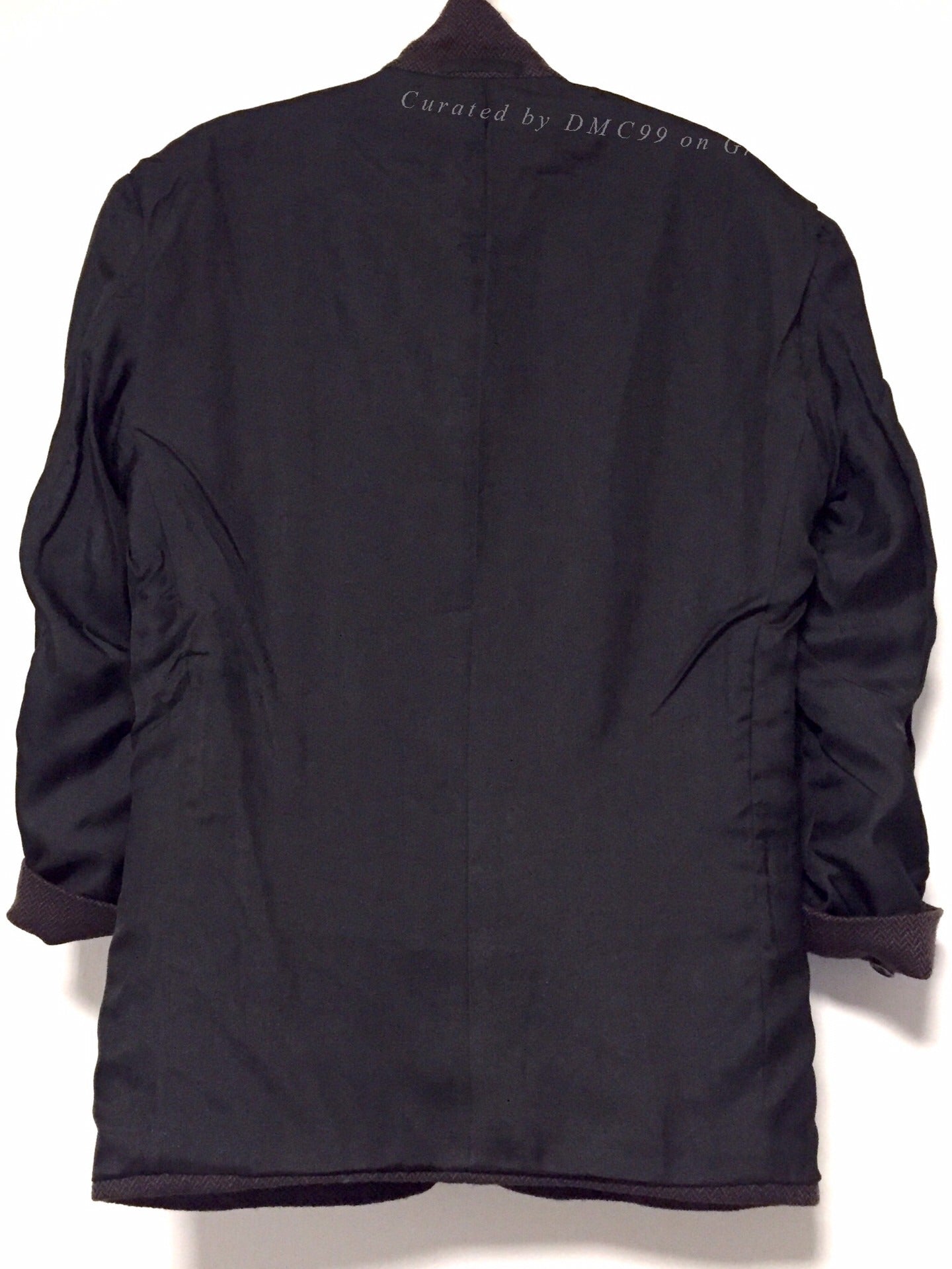 Yohji Yamamoto A.A.R Herringbone Wool Blazer