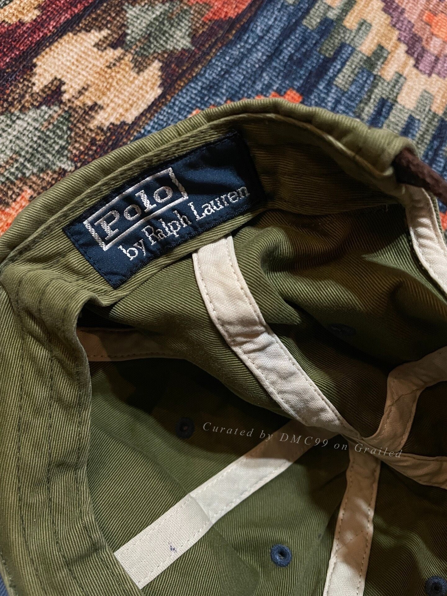 RALPH LAUREN Vintage Fishing Baseball Cap