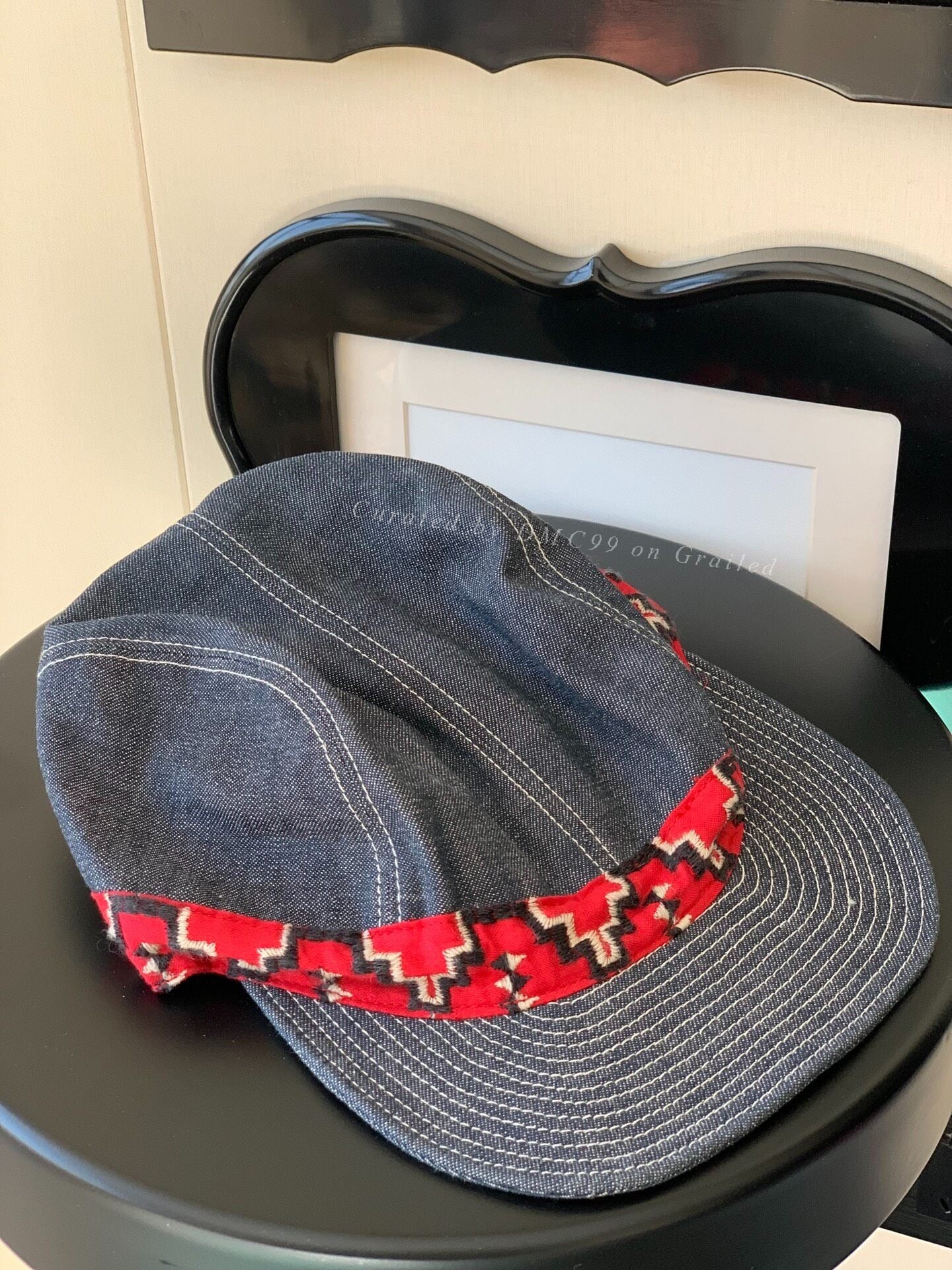 Kapital Denim Newsboy Cap