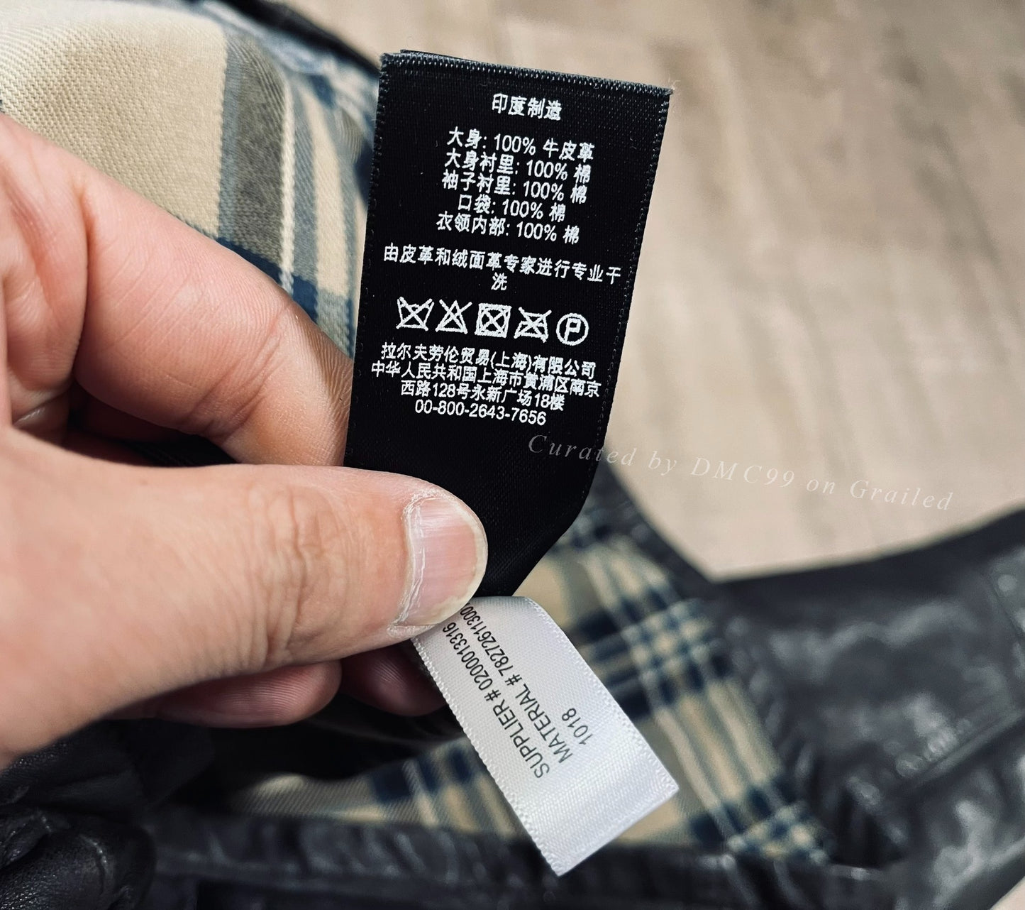 RRL Six-Pocket Leather Jacket