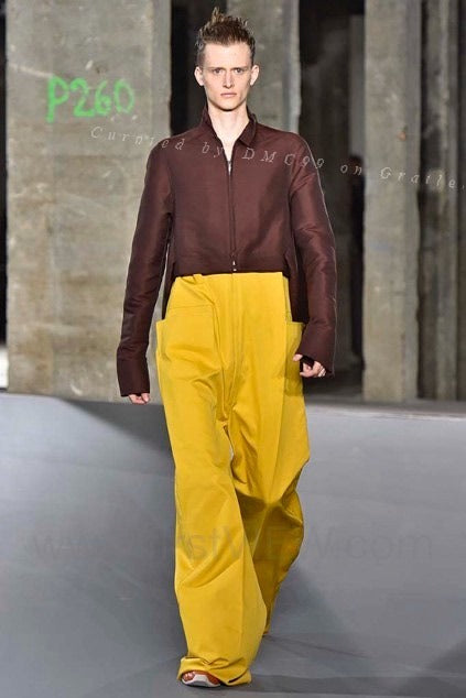 Rick Owens 17ss Runway Short Jacket