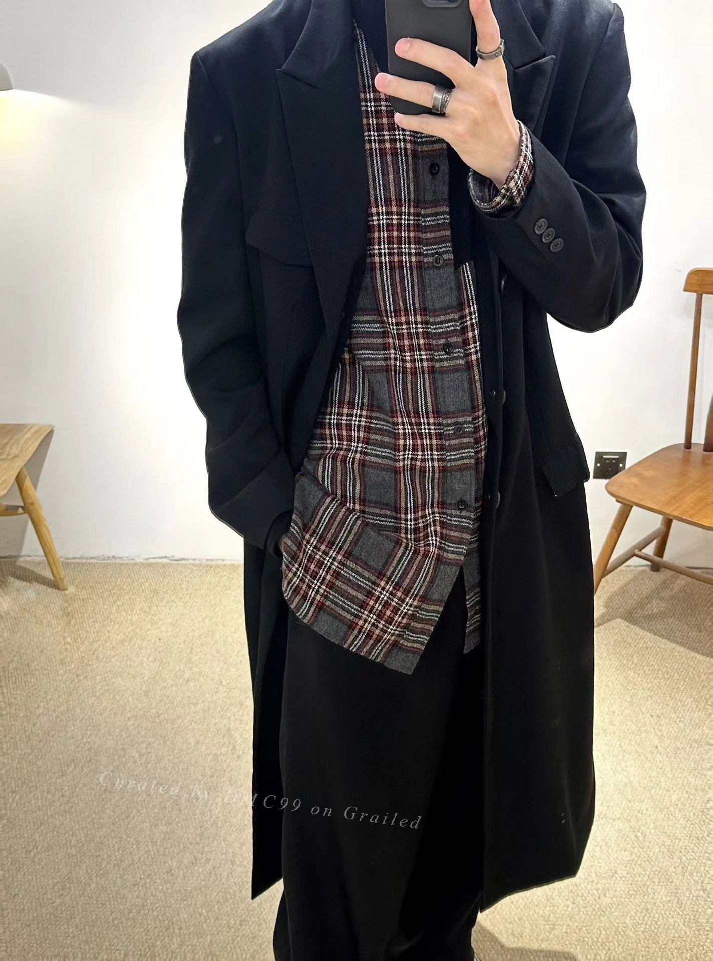 Yohji Yamamoto A/W 2008 Scottish Plaid Wool Shirt