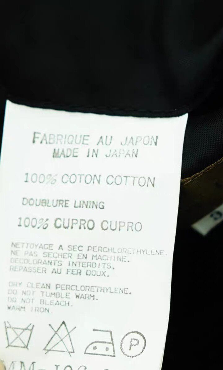 Yohji Yamamoto Y's Men Short Corduroy Jacket