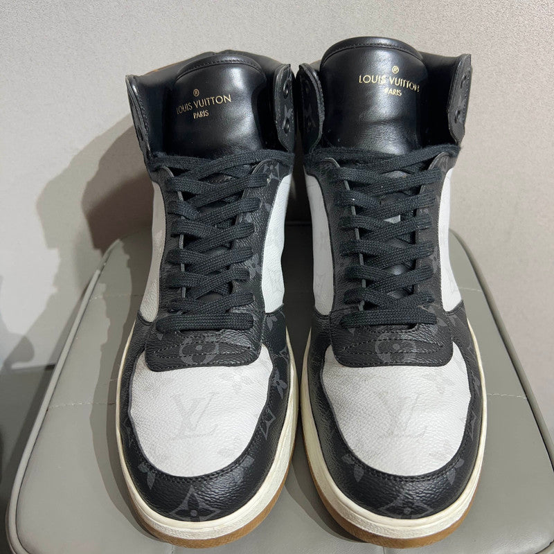 Louis Vuitton Rivoli High-top Canvas Sneakers 0079