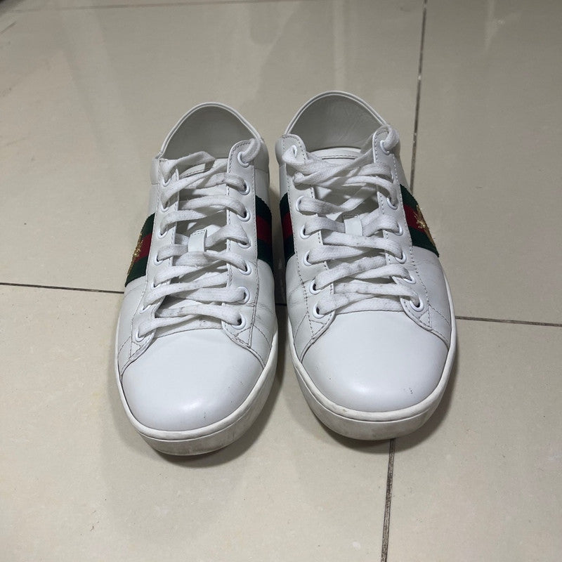Gucci ACE Leather Bee Fashion Sneakers 0079
