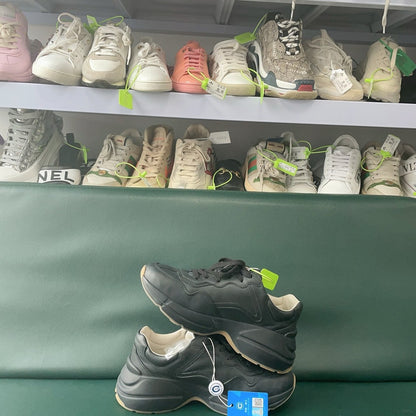 Gucci Rhyton Color Block Low-Top Sneakers 0079