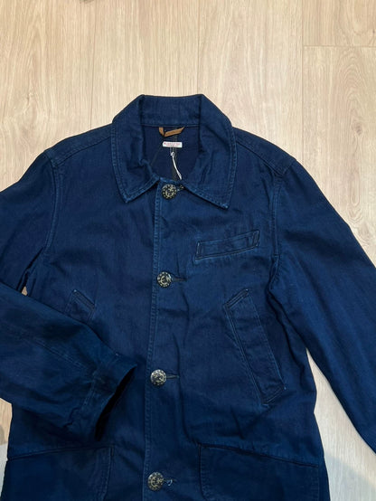 Kapital Natural Dye Denim Trench Coat