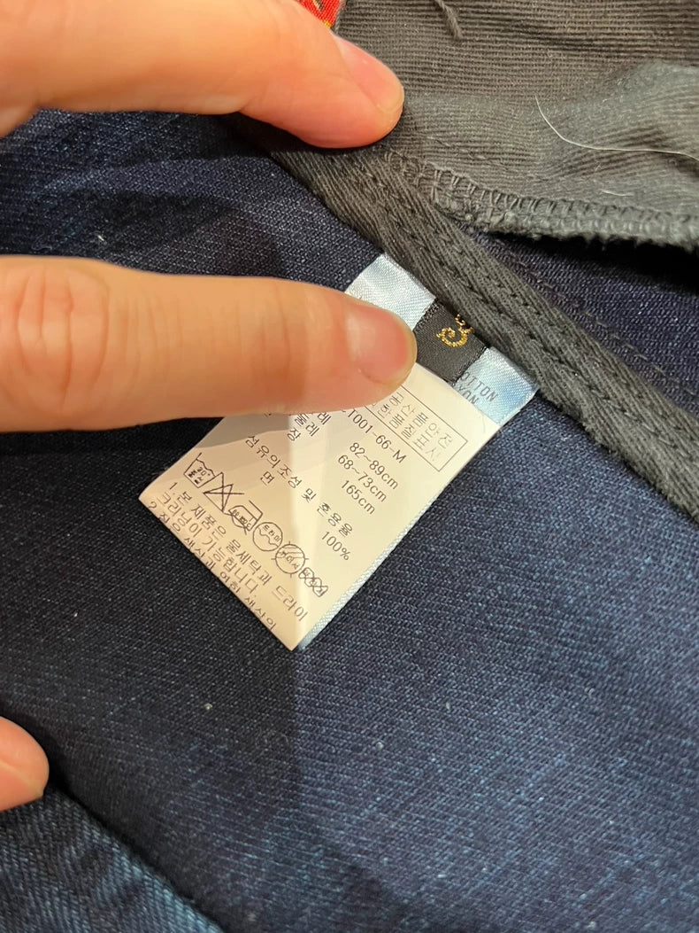 Kapital Natural Dye Denim Trench Coat