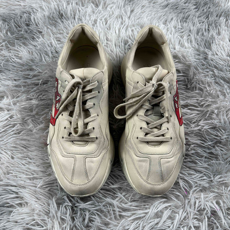 Gucci Rhyton Leather Casual Sneakers for Men 0079