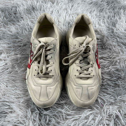 Gucci Rhyton Leather Casual Sneakers for Men 0079