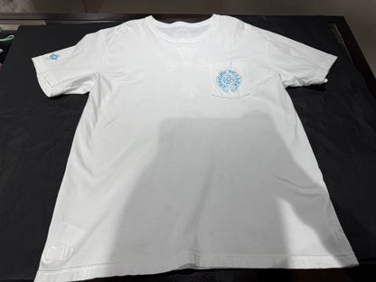 Chrome Hearts Miami Exclusive Blue Cross T-Shirt