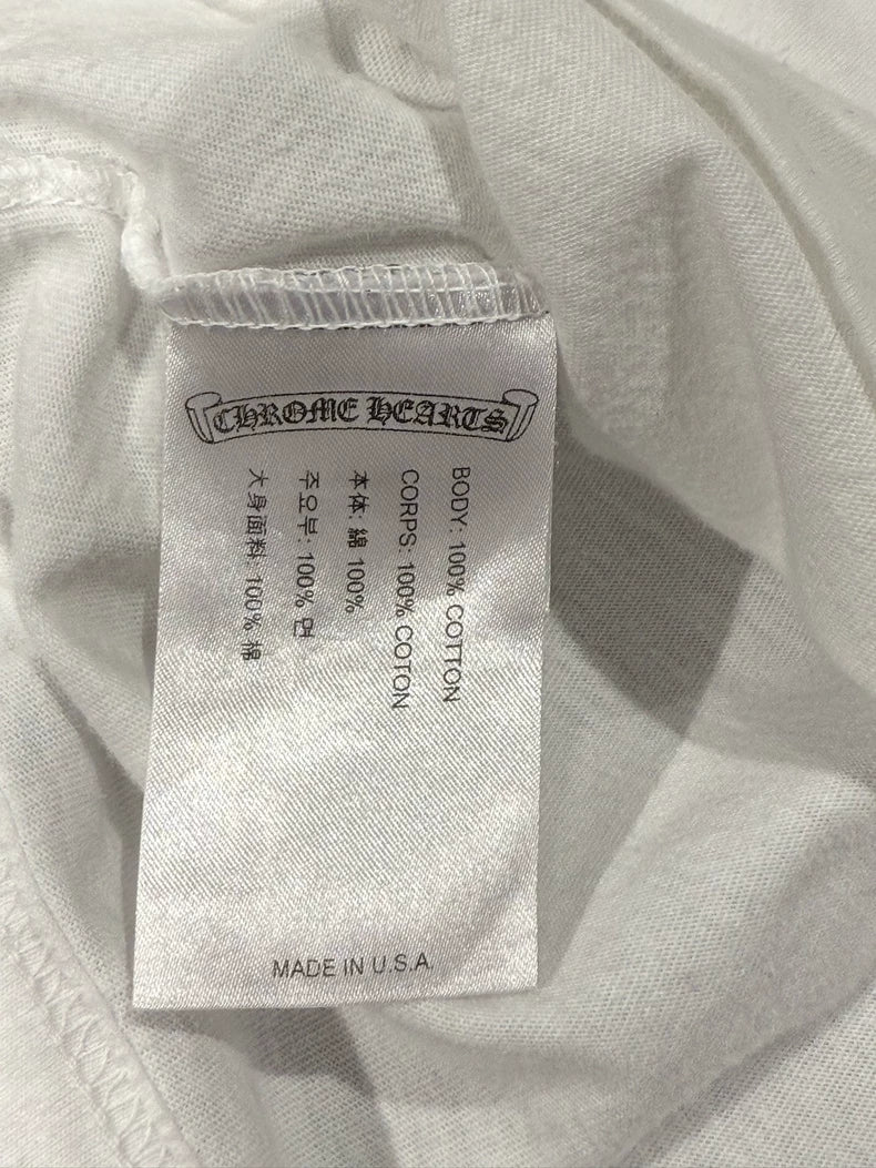 Chrome Hearts Miami Exclusive Blue Cross T-Shirt