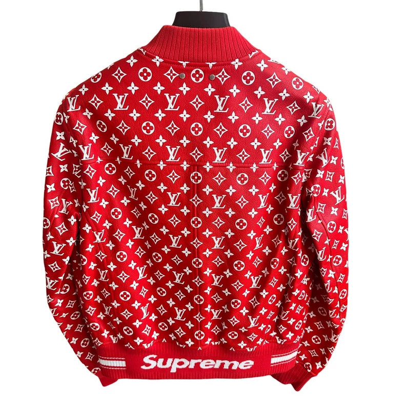 Louis Vuitton x Supreme Red Printed Jacket