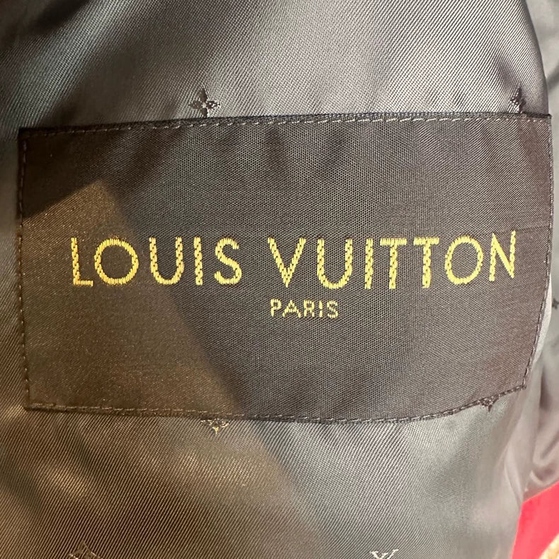 Louis Vuitton x Supreme Red Printed Jacket