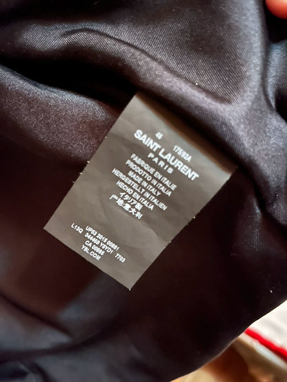 Brown Suede Jacket by Saint Laurent Paris