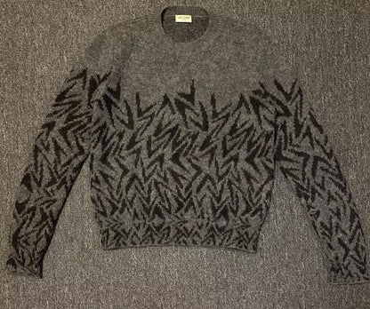 Saint Laurent Wool Mohair Blend Sweater-yf