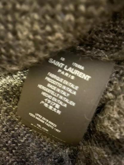 Saint Laurent Wool Mohair Blend Sweater-yf