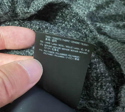 Saint Laurent Wool Mohair Blend Sweater-yf